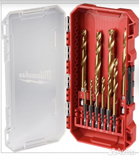 Milwaukee 48-89-4859 Набор титановых сверл 10 шт