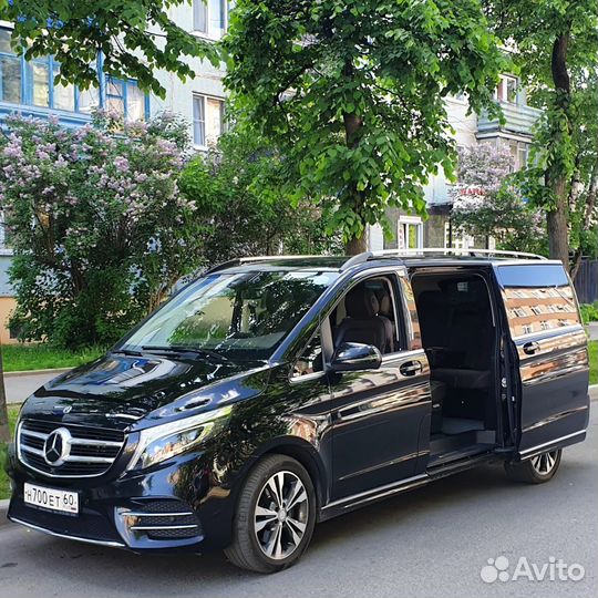 Трансфер. Аренда Мерседес V-class AMG минивэн