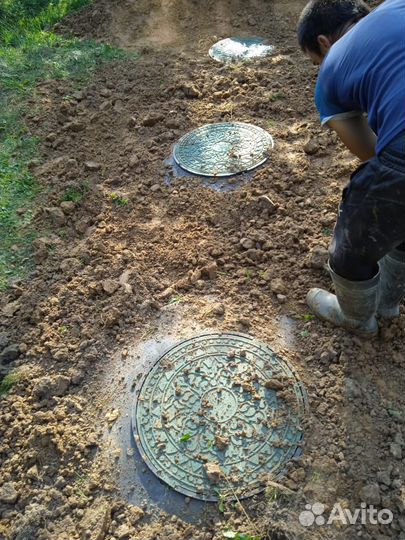 Копка колодцев под ключ и септики