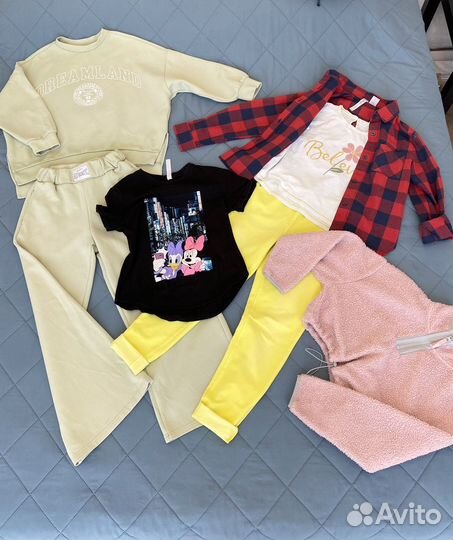 Пакет одежды для девочки 140