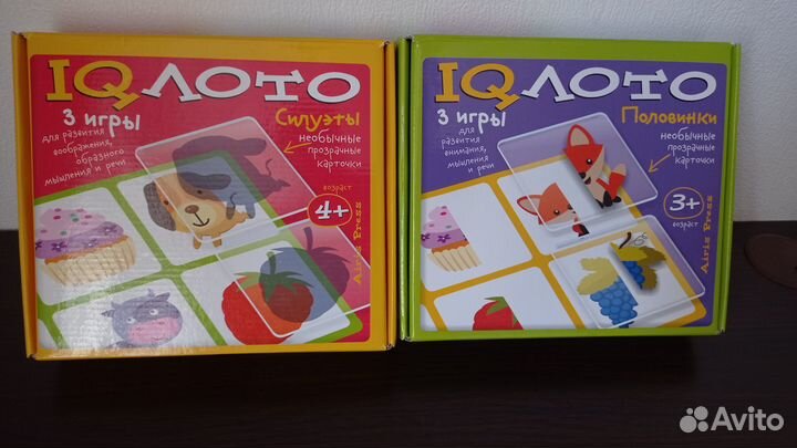 IQ лото детские игры