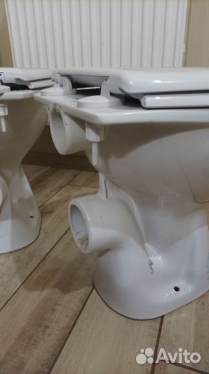 Унитаз от застройщика новый