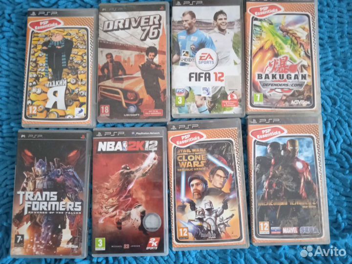 Игры на sony psp