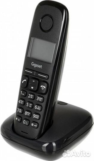 Радиотелефон dect Gigaset A170 DUO RUS, черный