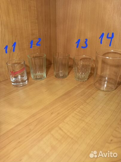 Рюмки и стаканы