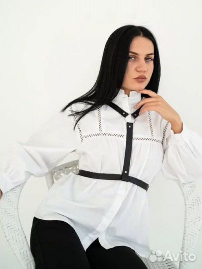 Портупея классика кожа