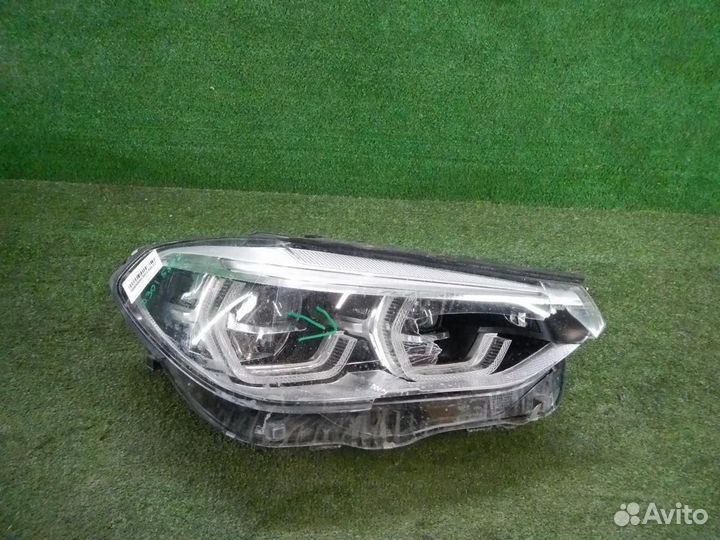 Битая Фара правая BMW X3 G01 X4 G02 (2017-2021) Adaptive LED