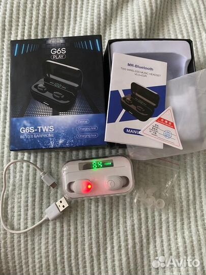 Беспроводные наушники G6S-TWS