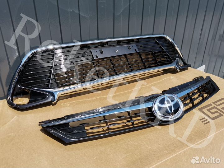 Решетка toyota camry 55 14-2017 г Эксклюзив