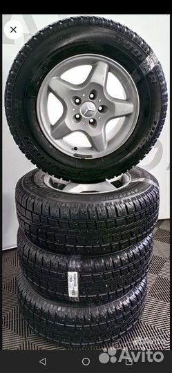 Оригинальные R16 литые диски Mercedes W163 ML 320
