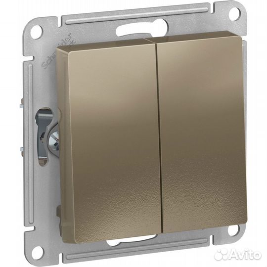 Переключатель Schneider Electric AtlasDesign двухк