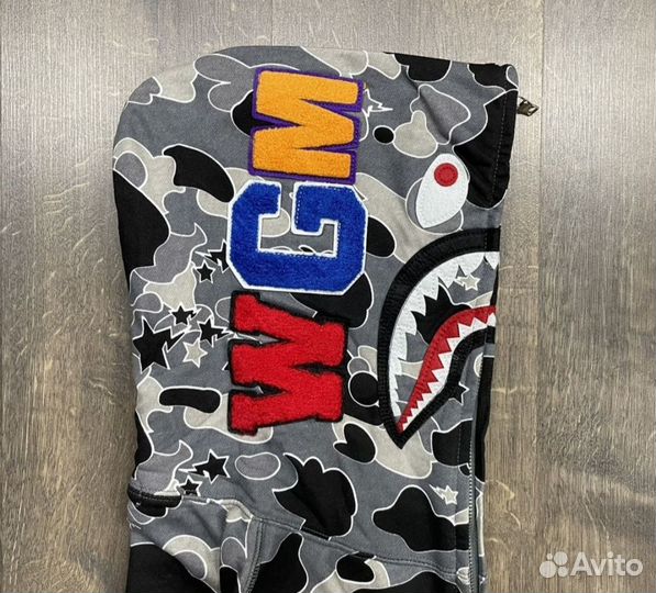 Зип худи bape