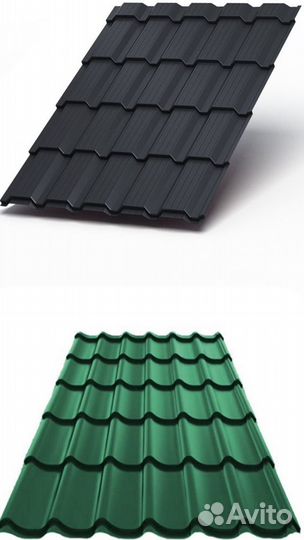 Профнастил крашенный оцинкованный
