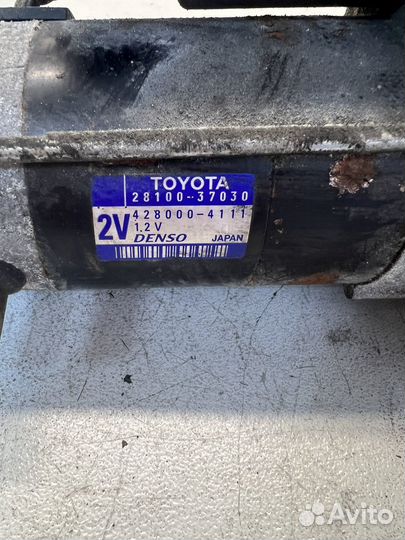 Стартер Toyota Rav-4 3zrfe