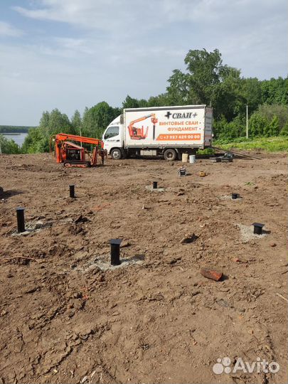 Винтовые сваи под ключ