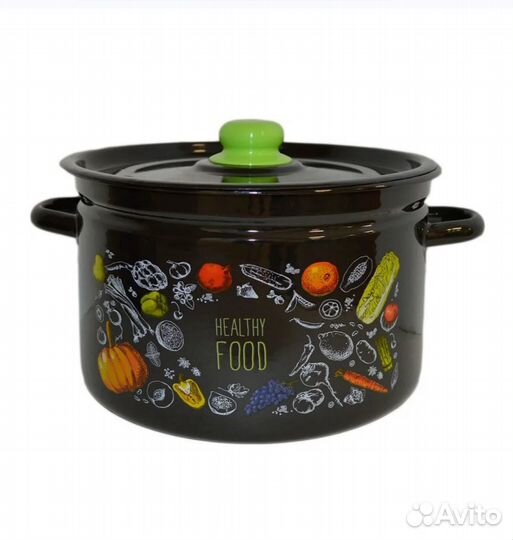 Эмалированная кастрюля 7,5 л. и 7 л