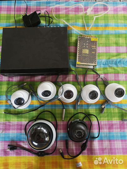 Комплект видеонаблюдения 7 камер