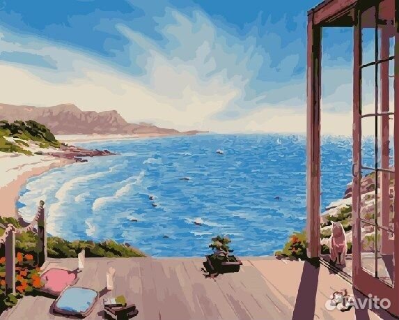 Картина по номерам Paintboy, р 40*50 см