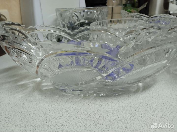 Хрустальная ваза