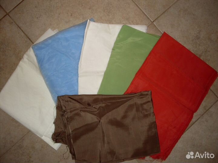 Винтаж. СССР. новые ткани. разные. отрезы