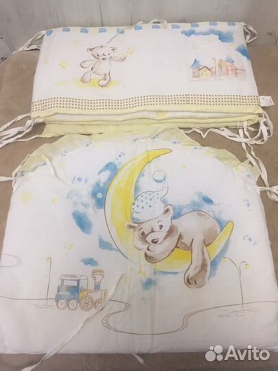 Бортики в детскую кроватку