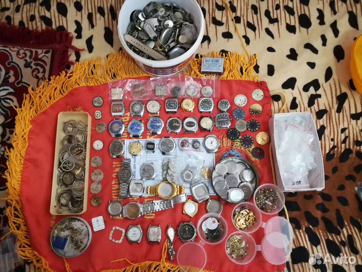 Запчасти и часы СССР