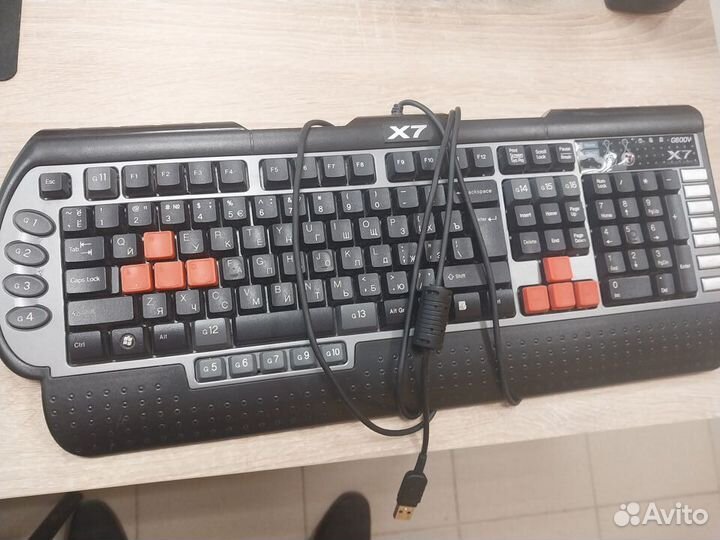 Клавиатура A4tech X7-G800V игровая компьютерная