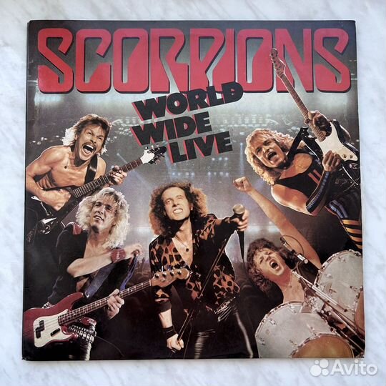 Scorpions — world wide live (2LP) 1985