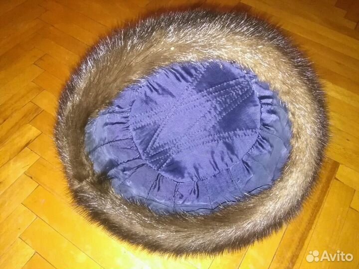 Норковая женская шляпа