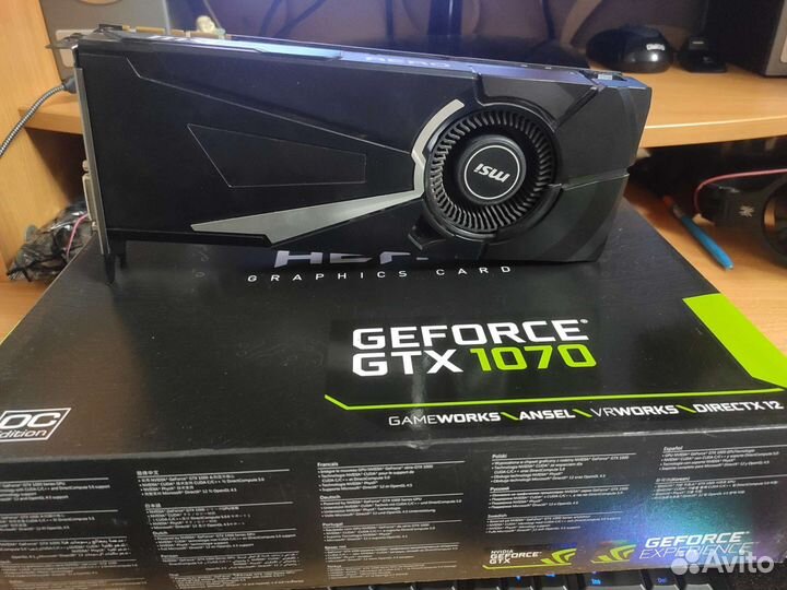 RX 470 8Gb / RX 5600 xt 6Gb / GTX 1070 8GB