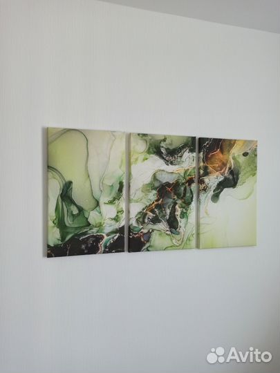 Модульная картина для интерьера - триптих