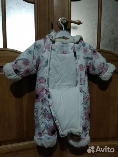 Зимний комбинезон для девочки