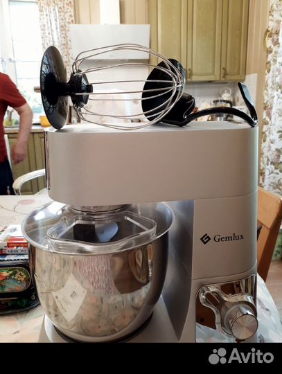Новый Миксер планетарный, тестомес Gemlux