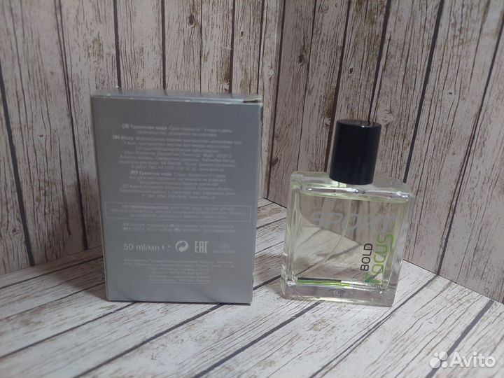 Туалетная вода sport bold focus avon раритет