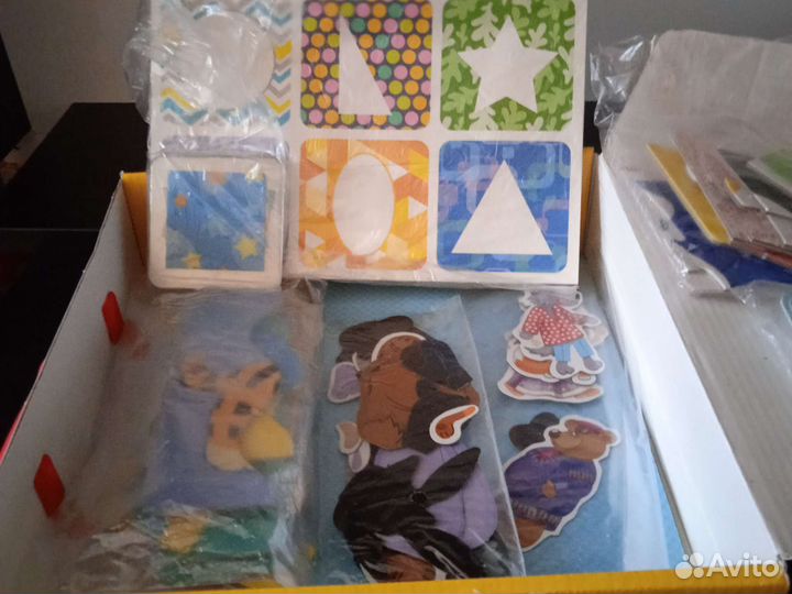 Развивающий набор для детей 7 игр Учись играя