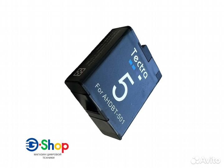 Аккумулятор на GoPro 5/6/7 Ahdbt-501 Tectra 1600mA