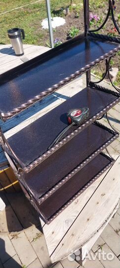 Продам комплект металлических полок