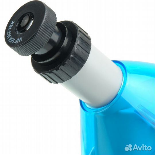 Микроскоп Микромед Атом 40x-640x лазурь