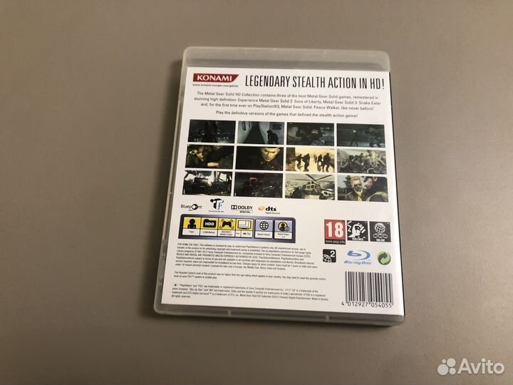Metal Gear Solid HD Collection PS3