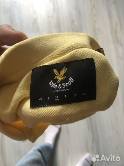 Polo мужское Lyle scott