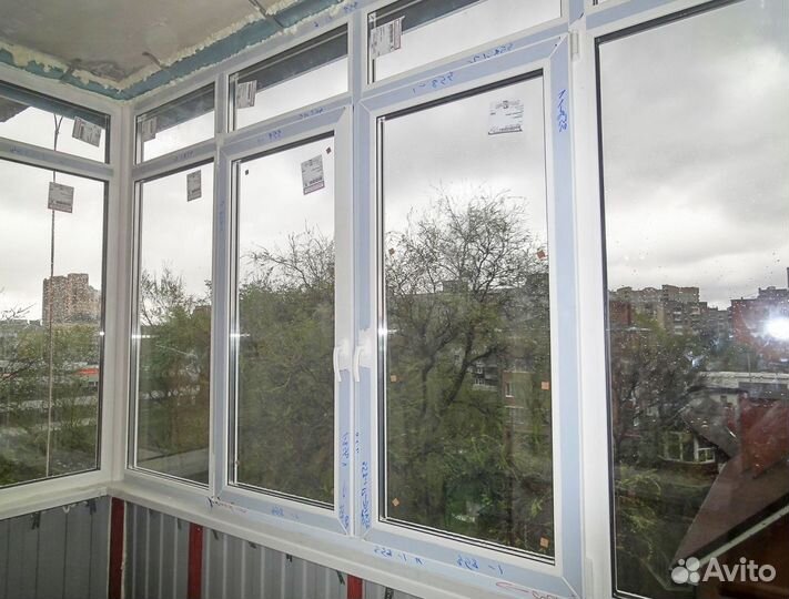 Застекление балкона в рассрочку