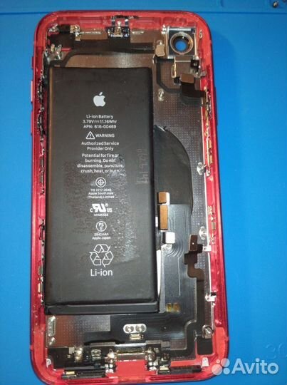 Запчасти iPhone XR red 128 gb