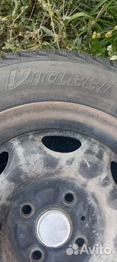 Комплект зимних колёс (шипы)