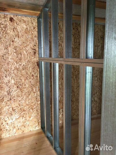 Монтаж перегородок