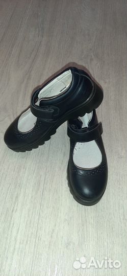 Туфли для девочки натуральная кожа лель