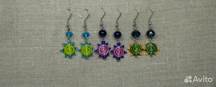 Серьги детские 