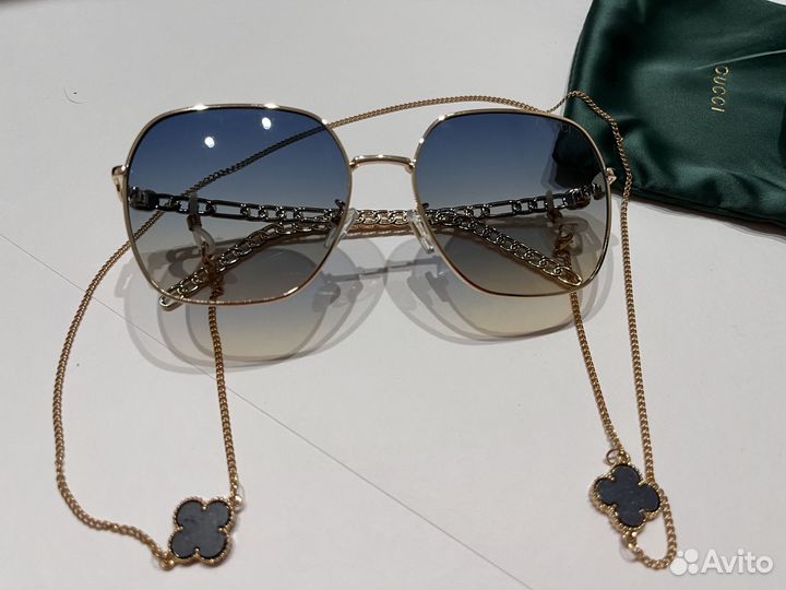 Модные солнцезащитные очки Gucci