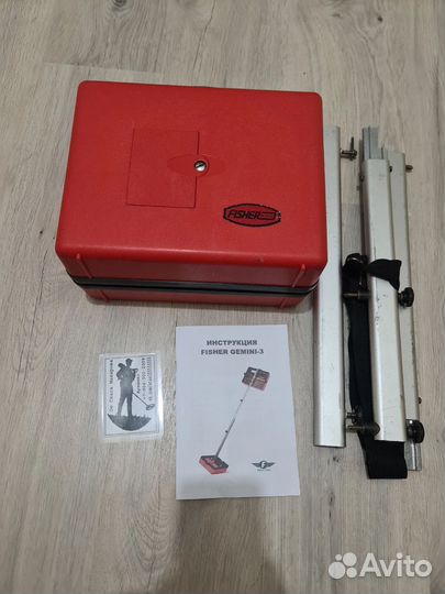 Металлоискатель fisher gemini 3