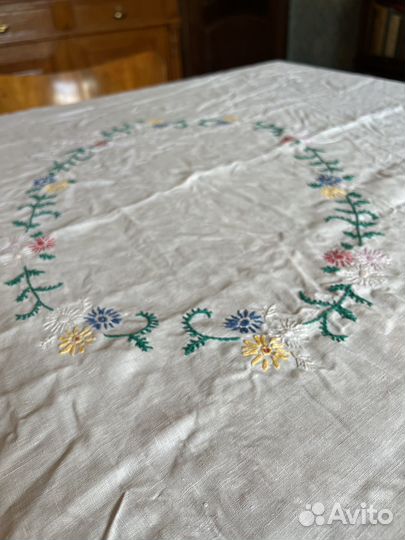 Скатерть винтажная