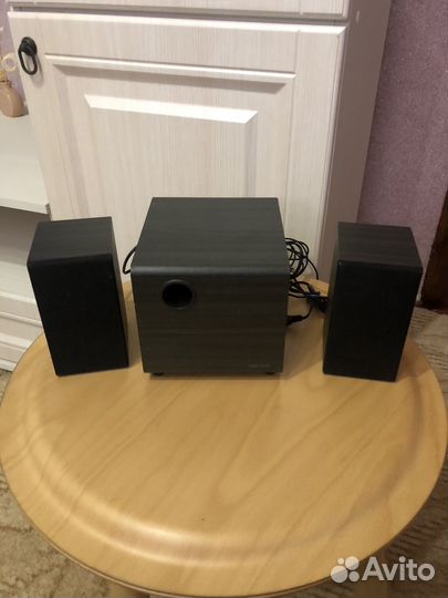 Колонки для компьютера с сабвуфером dexp